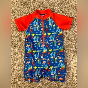 Andy & Evan Tropical Baby Swimsuit